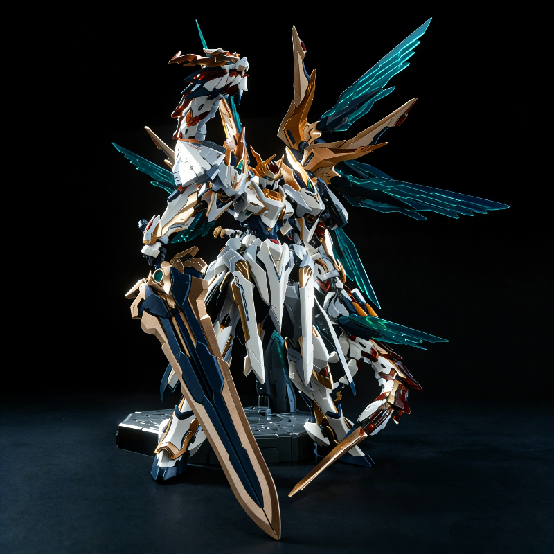 Model Kit Motor Nuclear - Emperor Huang 1/100 Alloy Skeleton Mecha