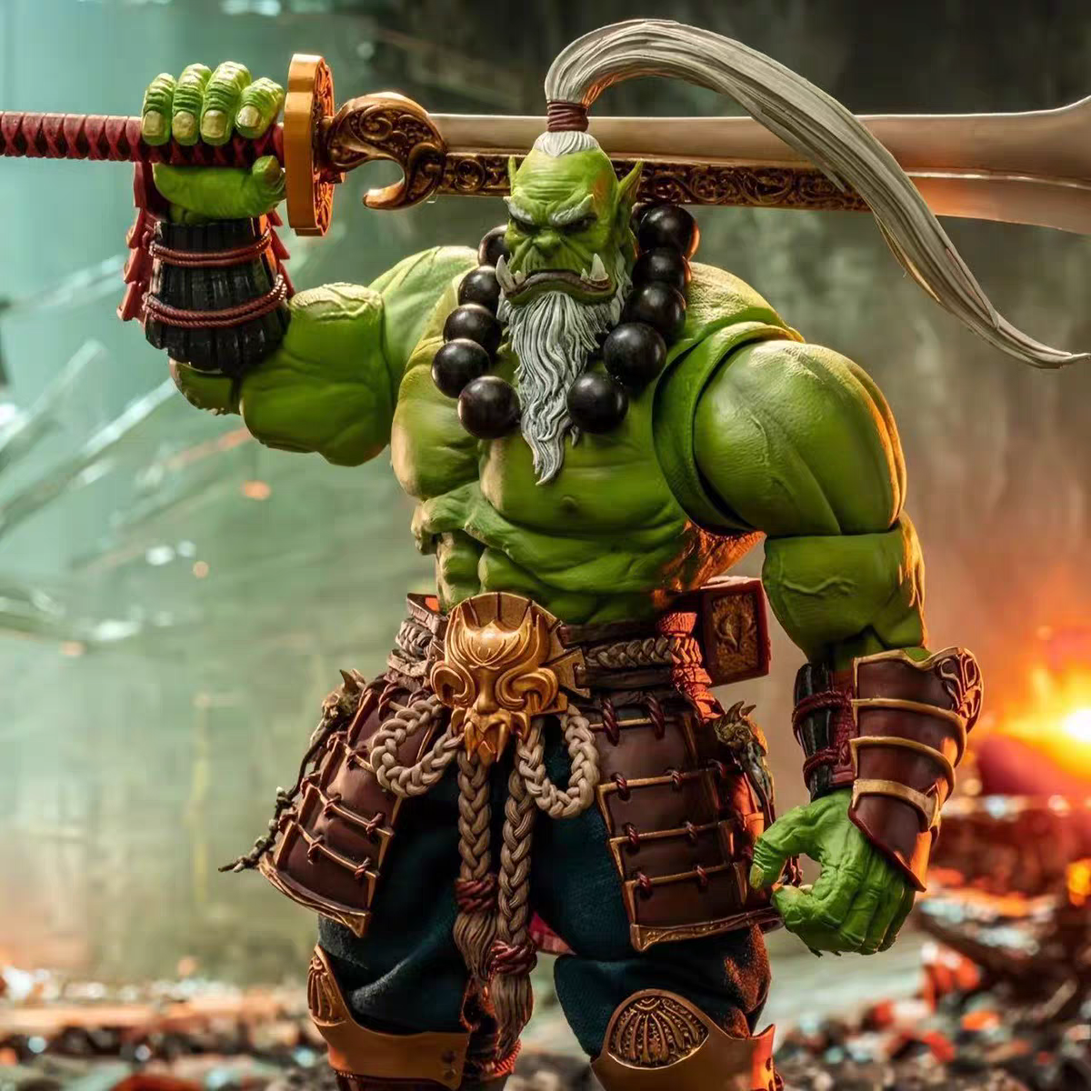 Model Kit Motor Nuclear - Master Swordmaster 1/10 Collectible Action Figure