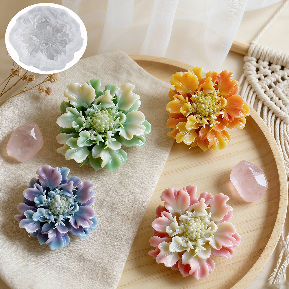 Model Kit Cement - Cornflower Candle Silicone Mould 3D Butterfly