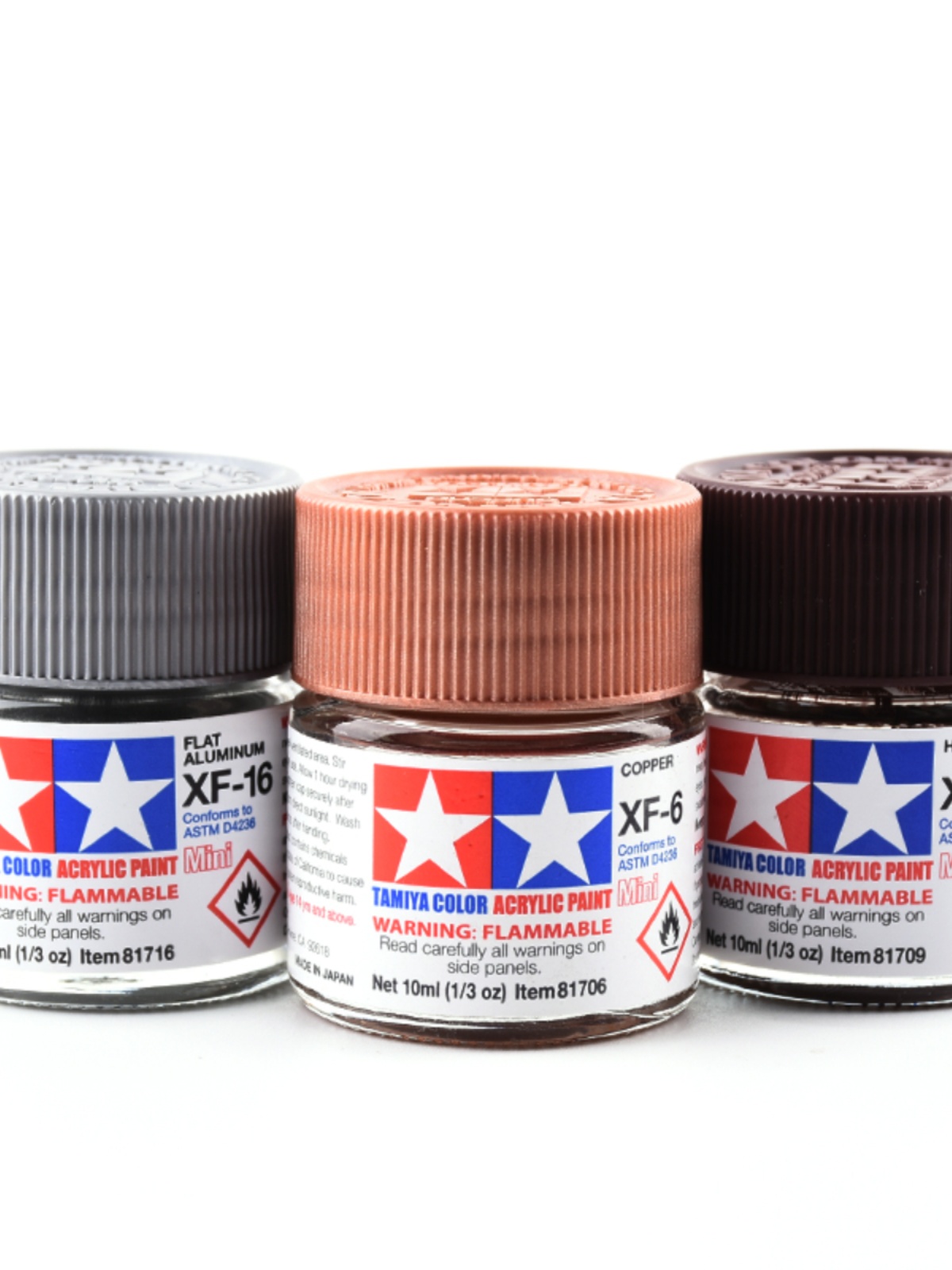 Model Kit Cement - TAMIYA Acrylic Paint XF25-XF68 Flat/Matt Colors