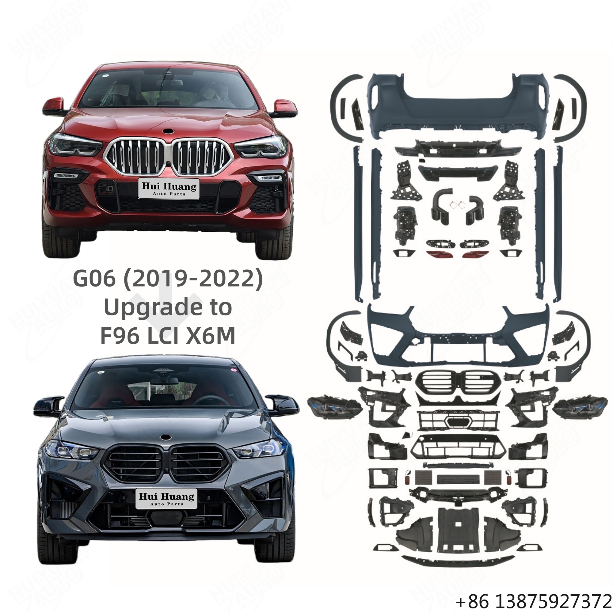 Model Kit Cars - Auto Bumpers Parts Body Kit for