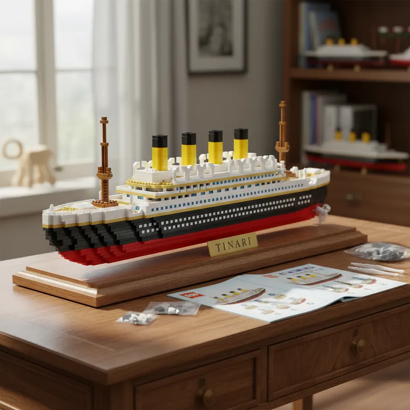 Model Kit Titanic - Creative Boat Collection DIY Construction Micro