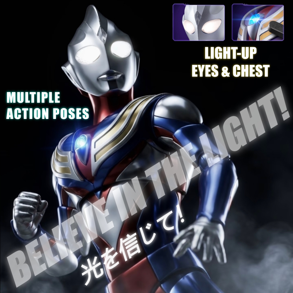 Model Kit Ultraman Tiga - 2026 New Blokees Ultraman Tiga Legend
