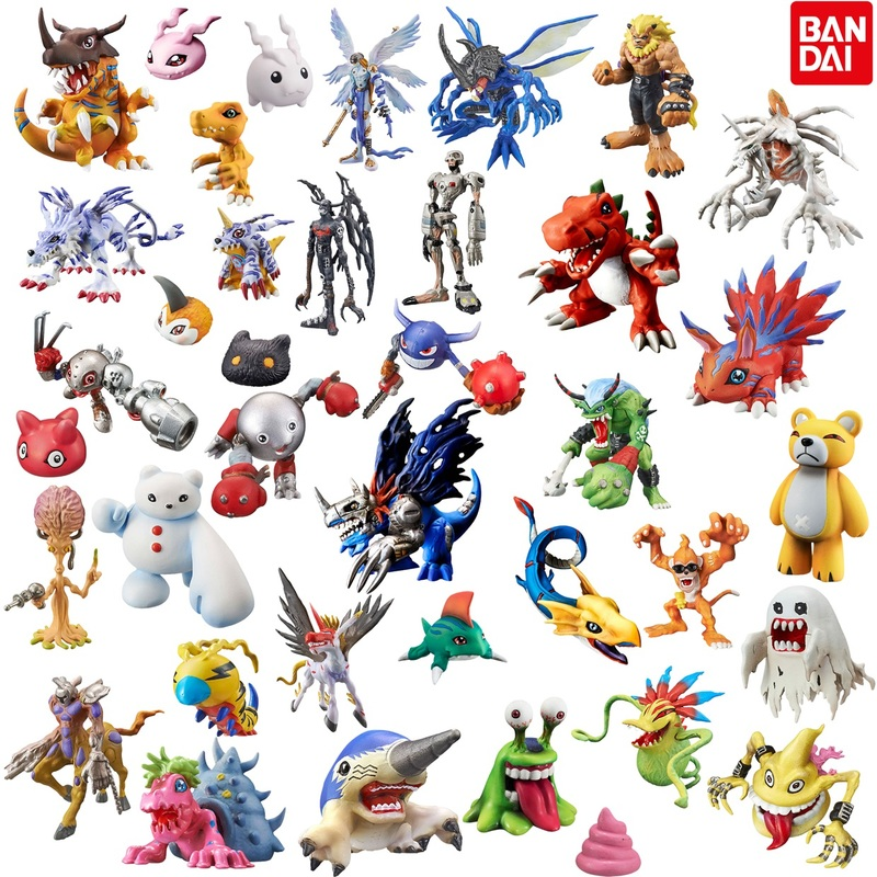 Model Kit Digimon - Bandai Genuine Gashapon Toys Digimon Adventure