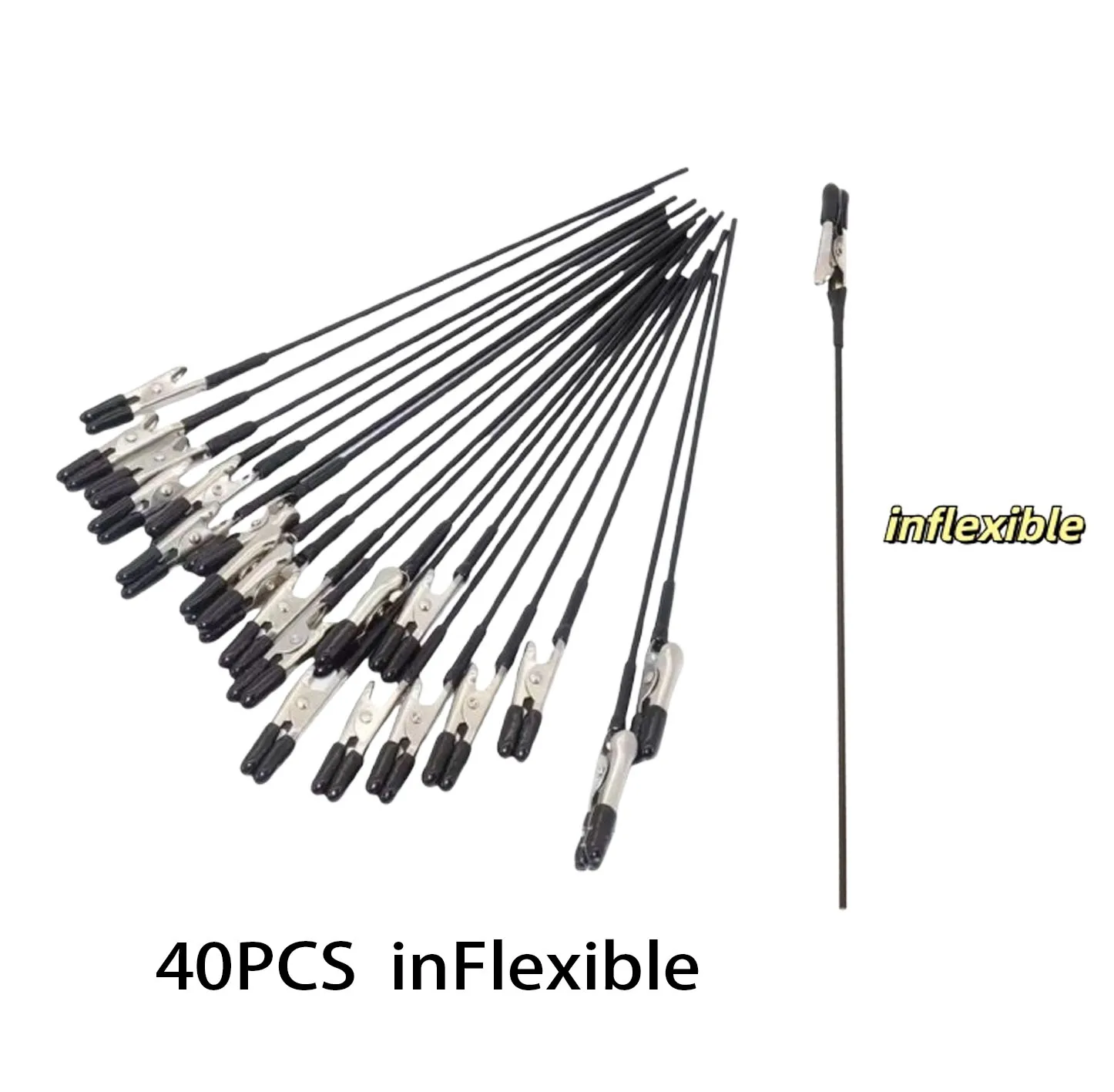 Model Kit Paint Set - 40PCS Alligator Clip Sticks for Gundam