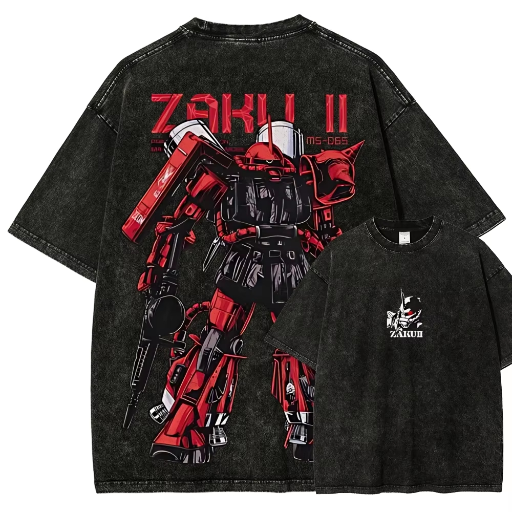 Zaku II T Shirt Char Aznable M - Model Kit Gundam Wing recensie en prijs