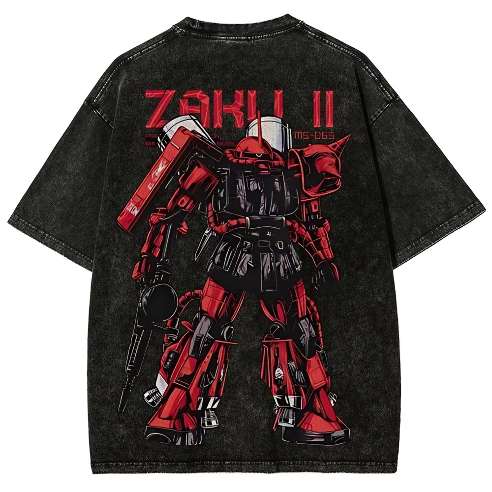 Zaku II T Shirt Char Aznable M - Model Kit Gundam Wing recensie en prijs