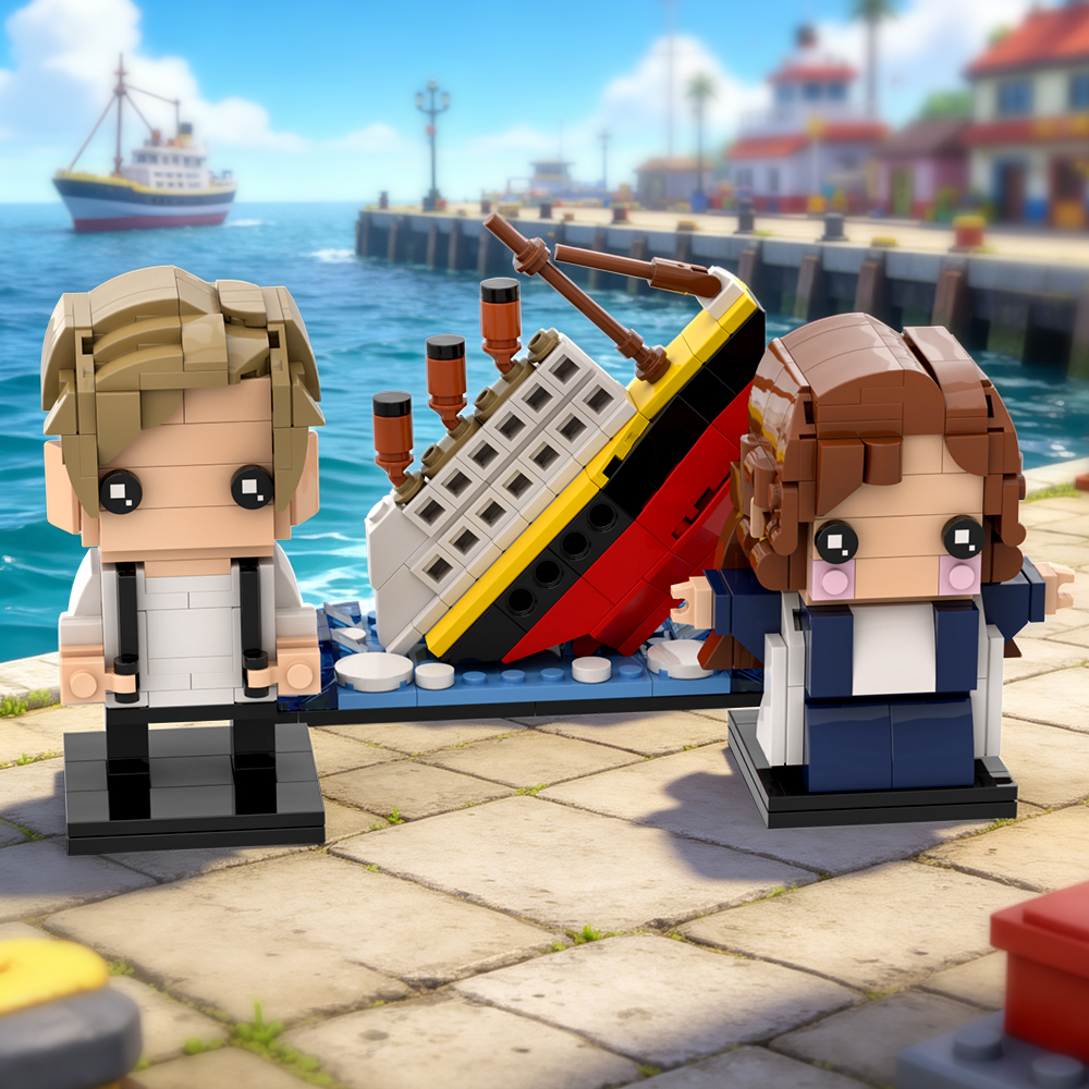 Titanic Sinking Scene Building - Model Kit Titanic recensie en prijs