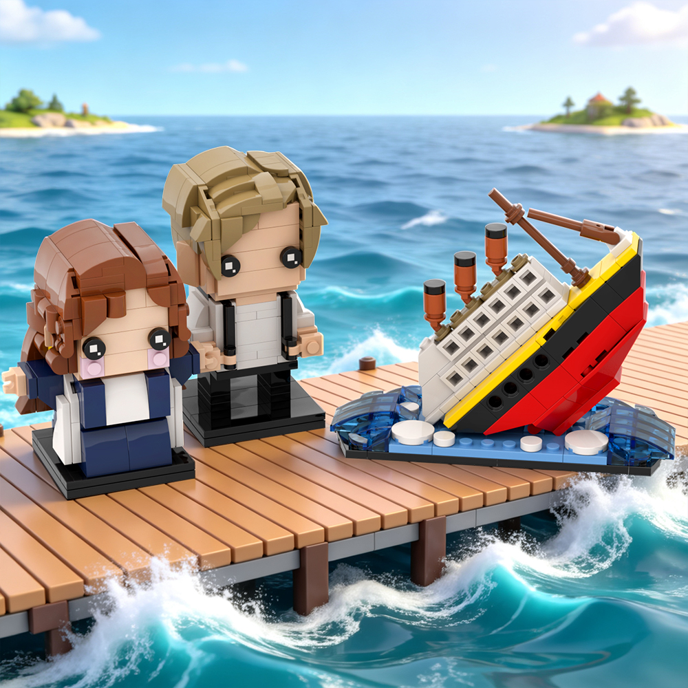 Titanic Sinking Scene Building - Model Kit Titanic recensie en prijs