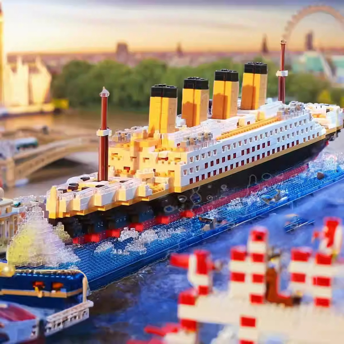1559 Pieces, Titanic Building  - Model Kit Titanic recensie en prijs