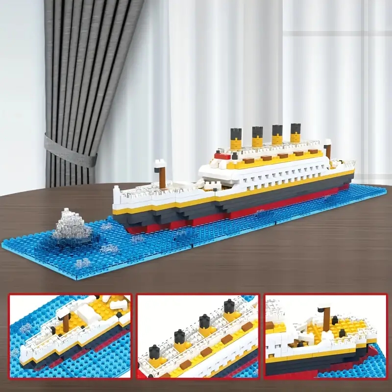 1559 Pieces, Titanic Building  - Model Kit Titanic recensie en prijs