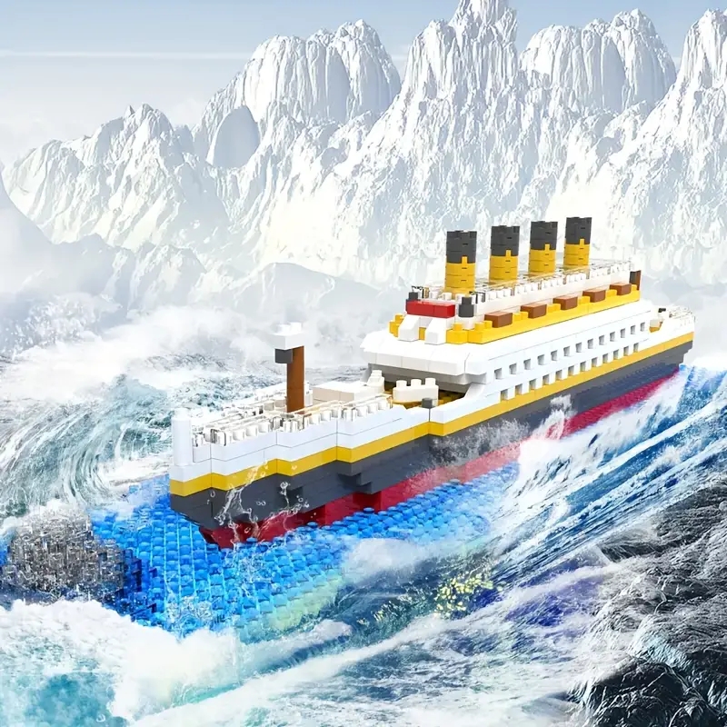 1559 Pieces, Titanic Building  - Model Kit Titanic recensie en prijs