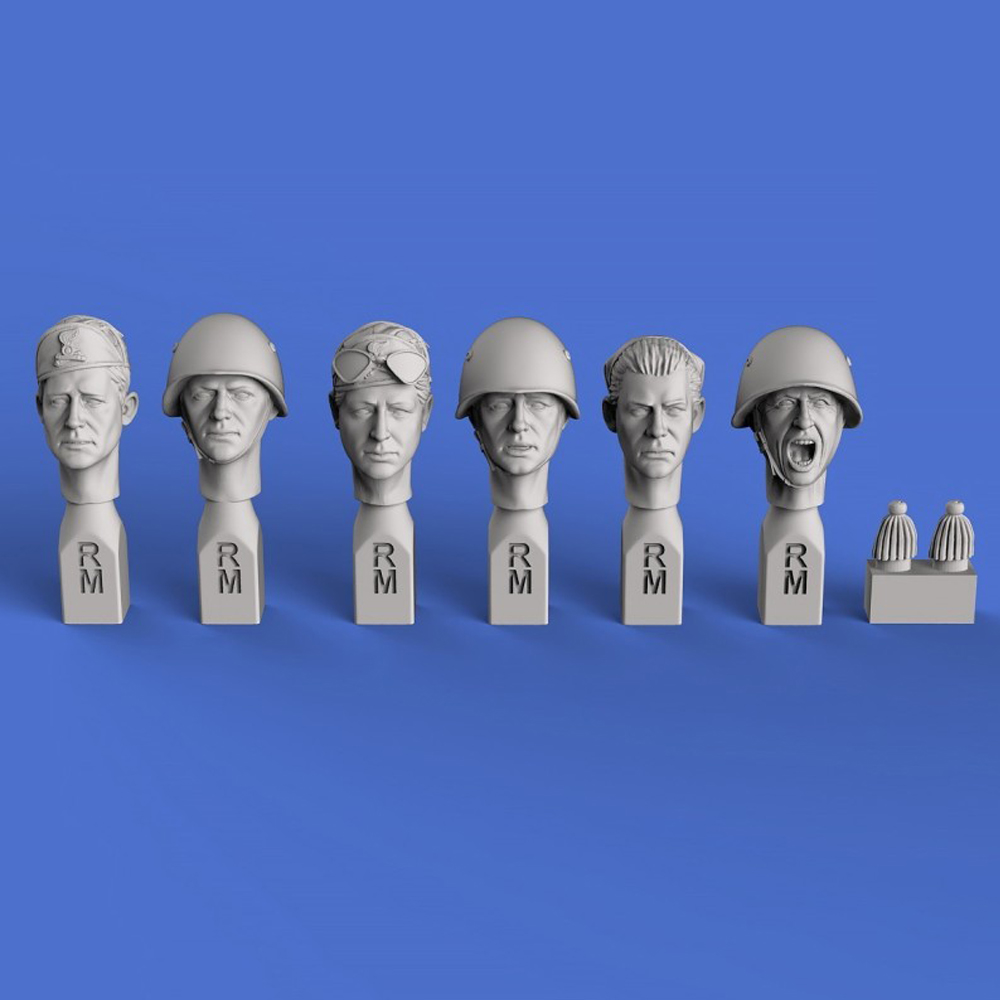 1/35 Italian heads  2, Resin M - Model Kit Italeri recensie en prijs