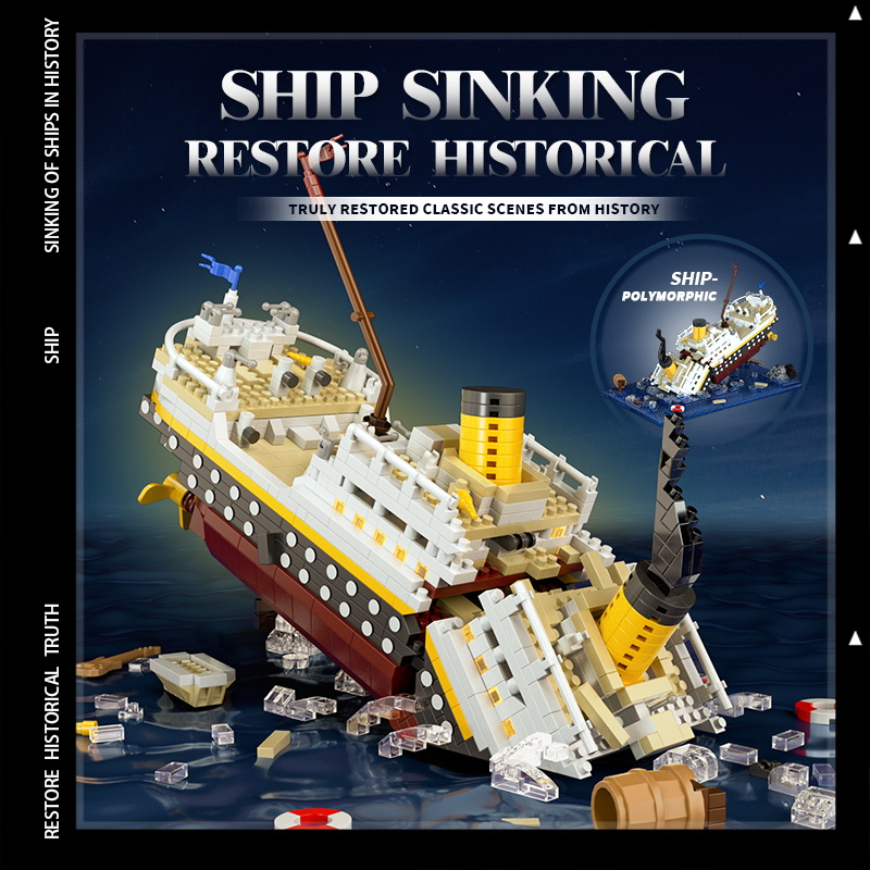 New Arrival Kids Building Bloc - Model Kit Titanic recensie en prijs