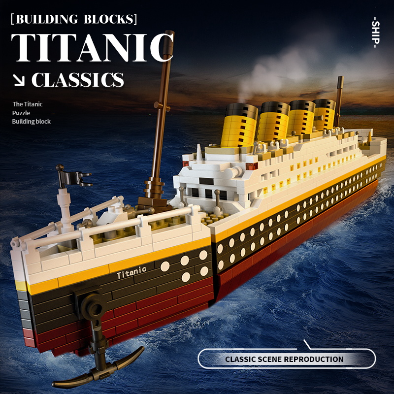 New Arrival Kids Building Bloc - Model Kit Titanic recensie en prijs