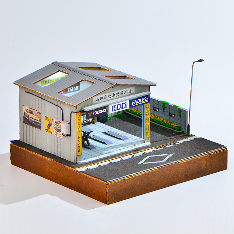 1:64 Scale DIY Auto Repair Sho - Model Kit Cars recensie en prijs