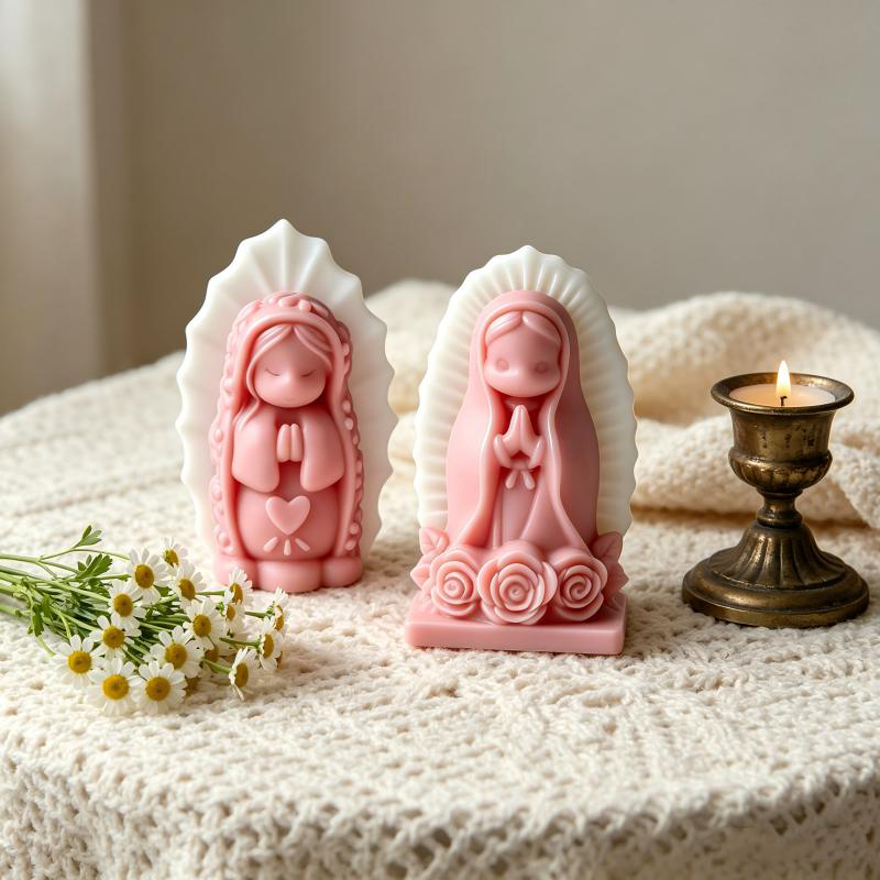 Prayer Girl Angel Silicone Can - Model Kit Cement recensie en prijs