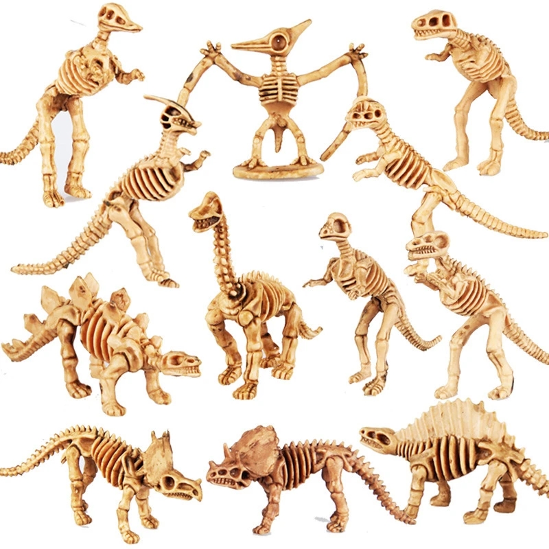 12pcs/set Dinosaur Skeleton Mo - Model Kit Dinosaur Bandai recensie en prijs