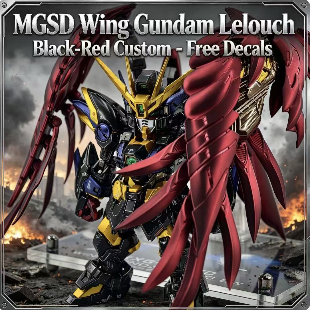 MGSD Wing Lelouch Color Scheme - Model Kit Gundam Wing recensie en prijs