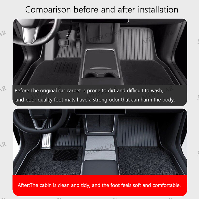 AITESLCAR For Tesla Floor Mat  - Model Kit Cars recensie en prijs
