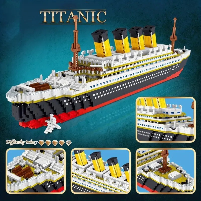 Titanic Micro Building Blocks  - Model Kit Titanic recensie en prijs