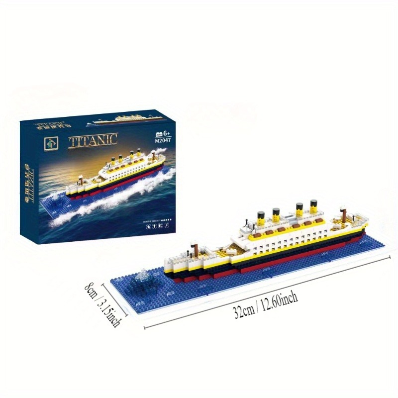 Titanic Micro Building Blocks  - Model Kit Titanic recensie en prijs