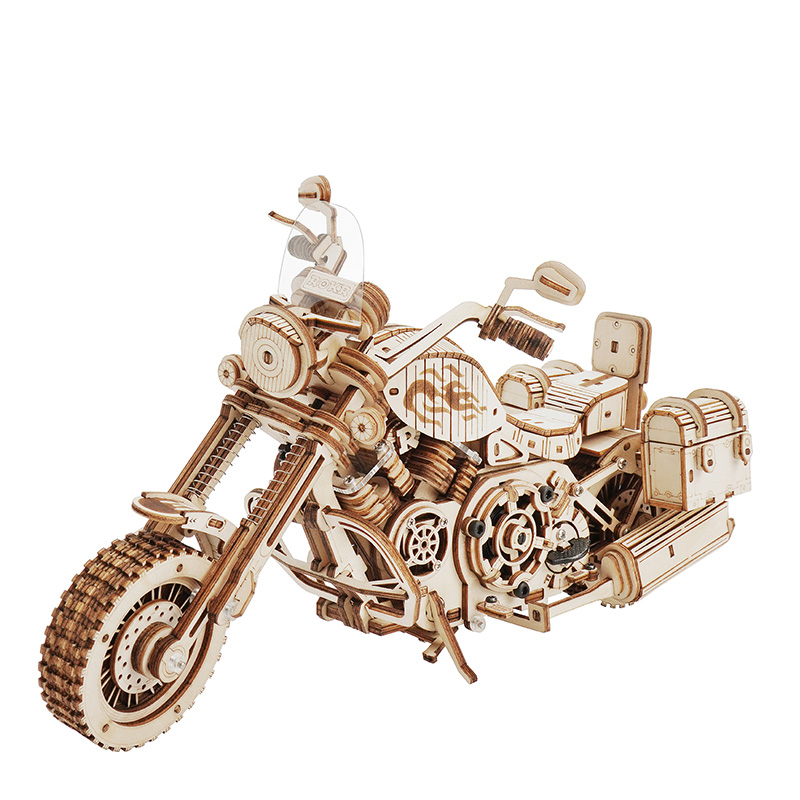 Robotime Motorcycle Puzzle 3D  - Model Kit Motor Nuclear recensie en prijs