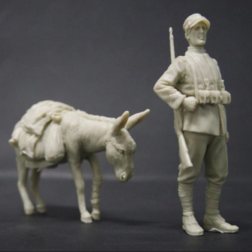 1/35 Italian Infantry Man w/Do - Model Kit Italeri recensie en prijs