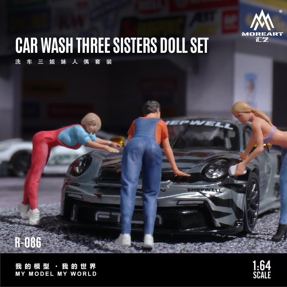 More Art 1:64 Three Sisters Ca - Model Kit Cars recensie en prijs