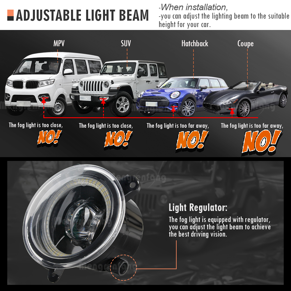 2 X Car Front Fog Light Assemb - Model Kit Land Rover recensie en prijs