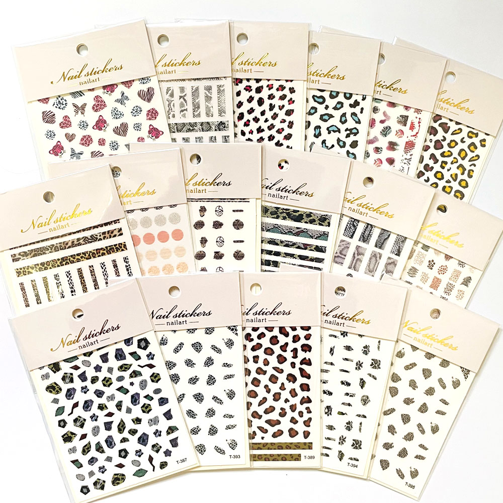 1 Sheet Leopard Sticker 3D Sli - Waterslide Decal Paper recensie en prijs