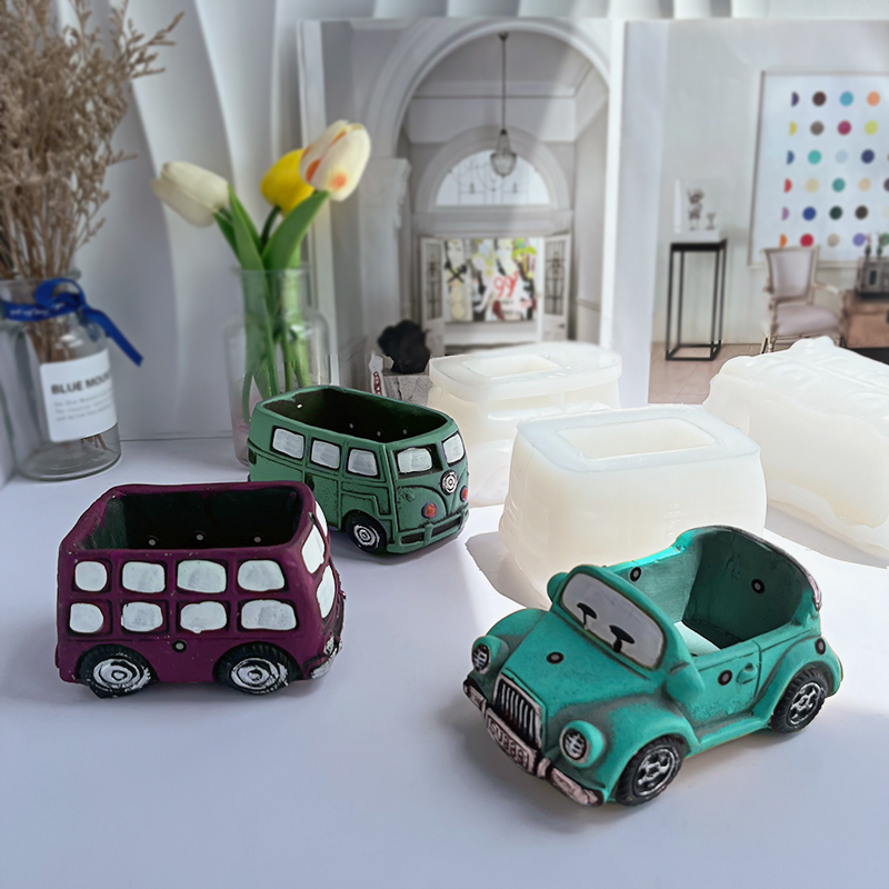 Mini Car Silicone Candle Mold  - Model Kit Cement recensie en prijs