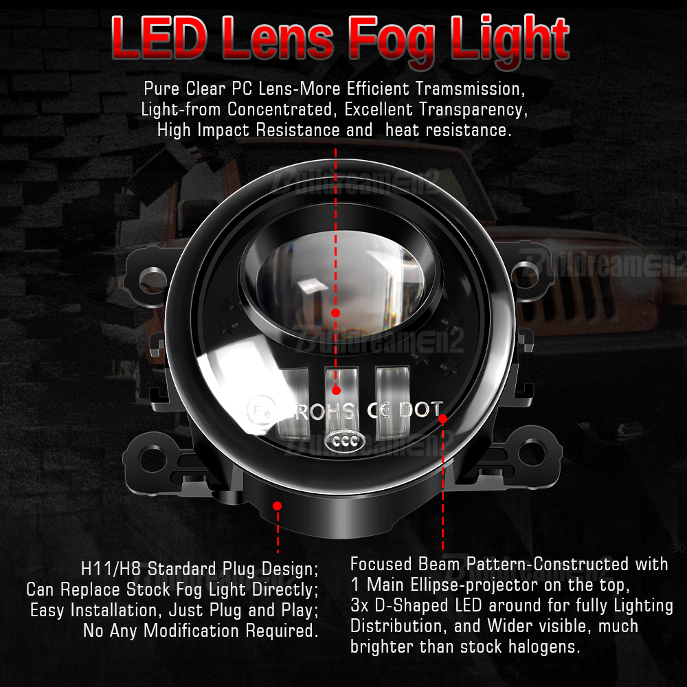 2 Pieces 30W H11 Car Front LED - Model Kit Land Rover recensie en prijs