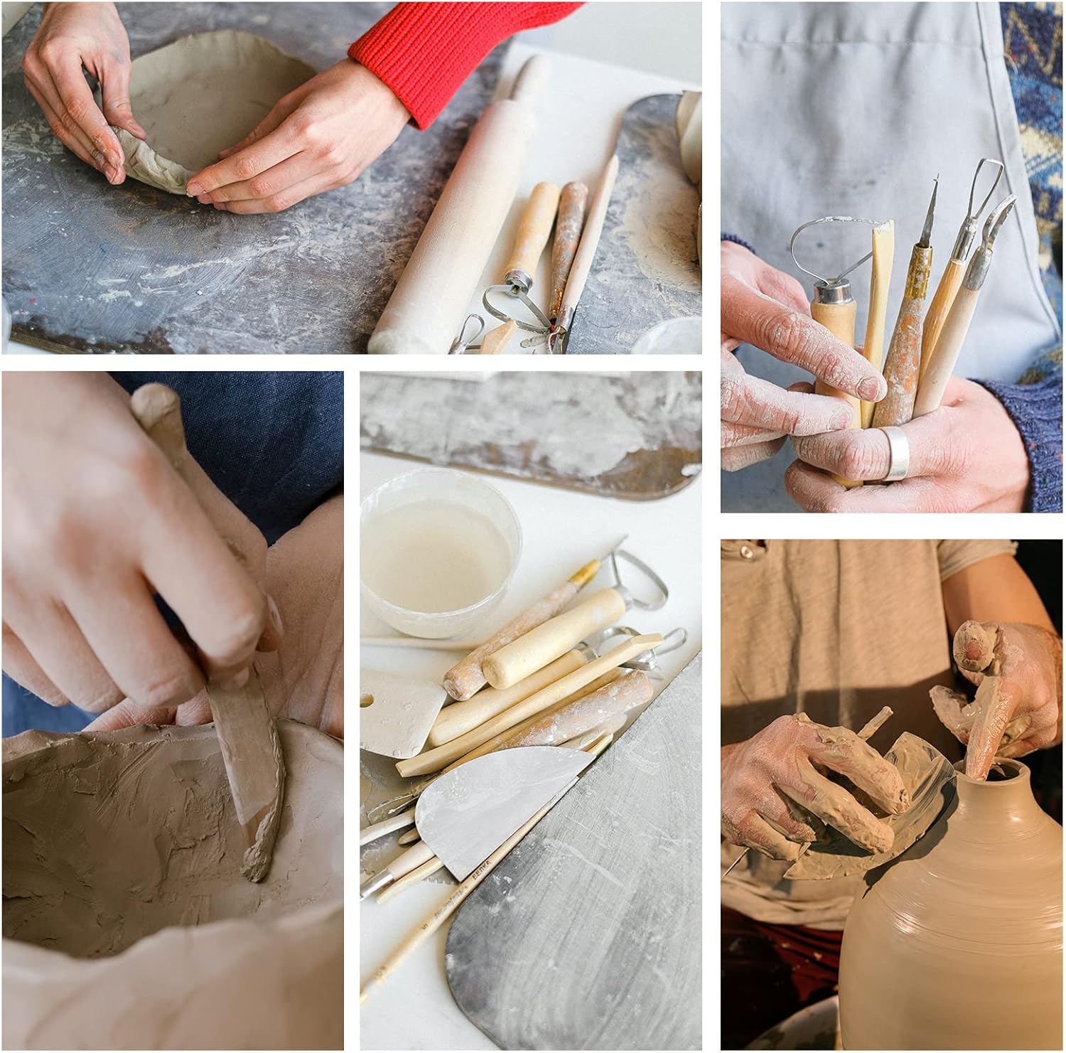 Pottery Tool Kit, 17pcs Polyme - Model Kit Tool recensie en prijs