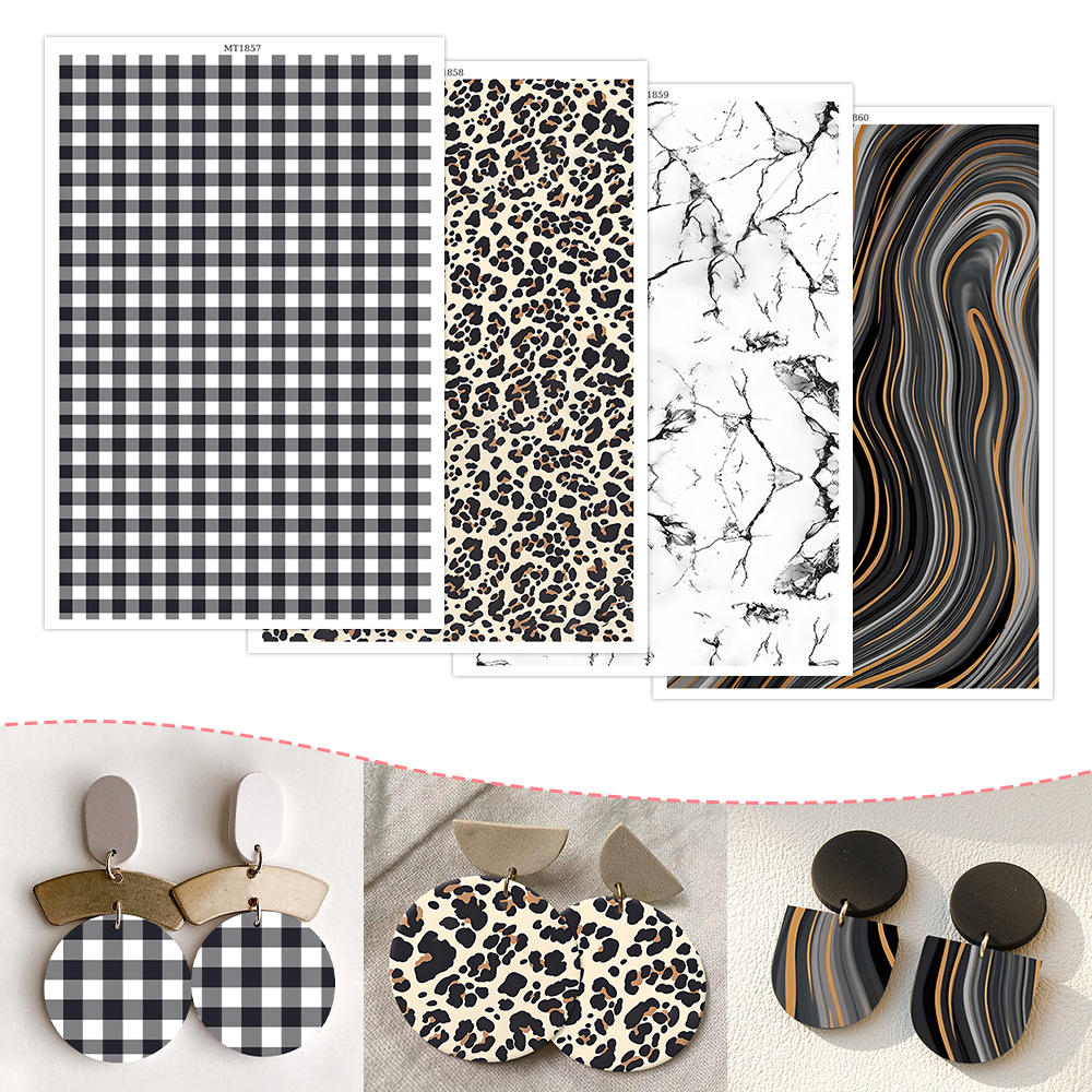 Plaid Leopard Marble Swirl Pat - Waterslide Decal Paper recensie en prijs