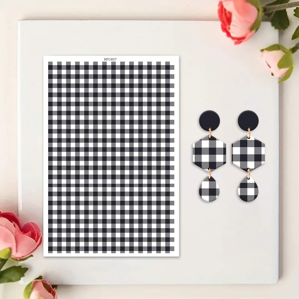 Plaid Leopard Marble Swirl Pat - Waterslide Decal Paper recensie en prijs