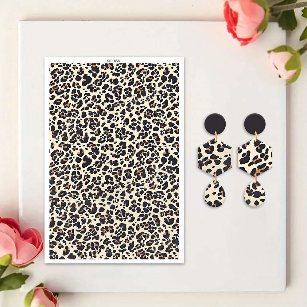 Plaid Leopard Marble Swirl Pat - Waterslide Decal Paper recensie en prijs