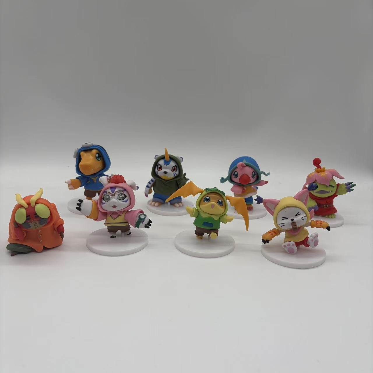 High Quality 8pcs/set Anime Di - Model Kit Digimon recensie en prijs