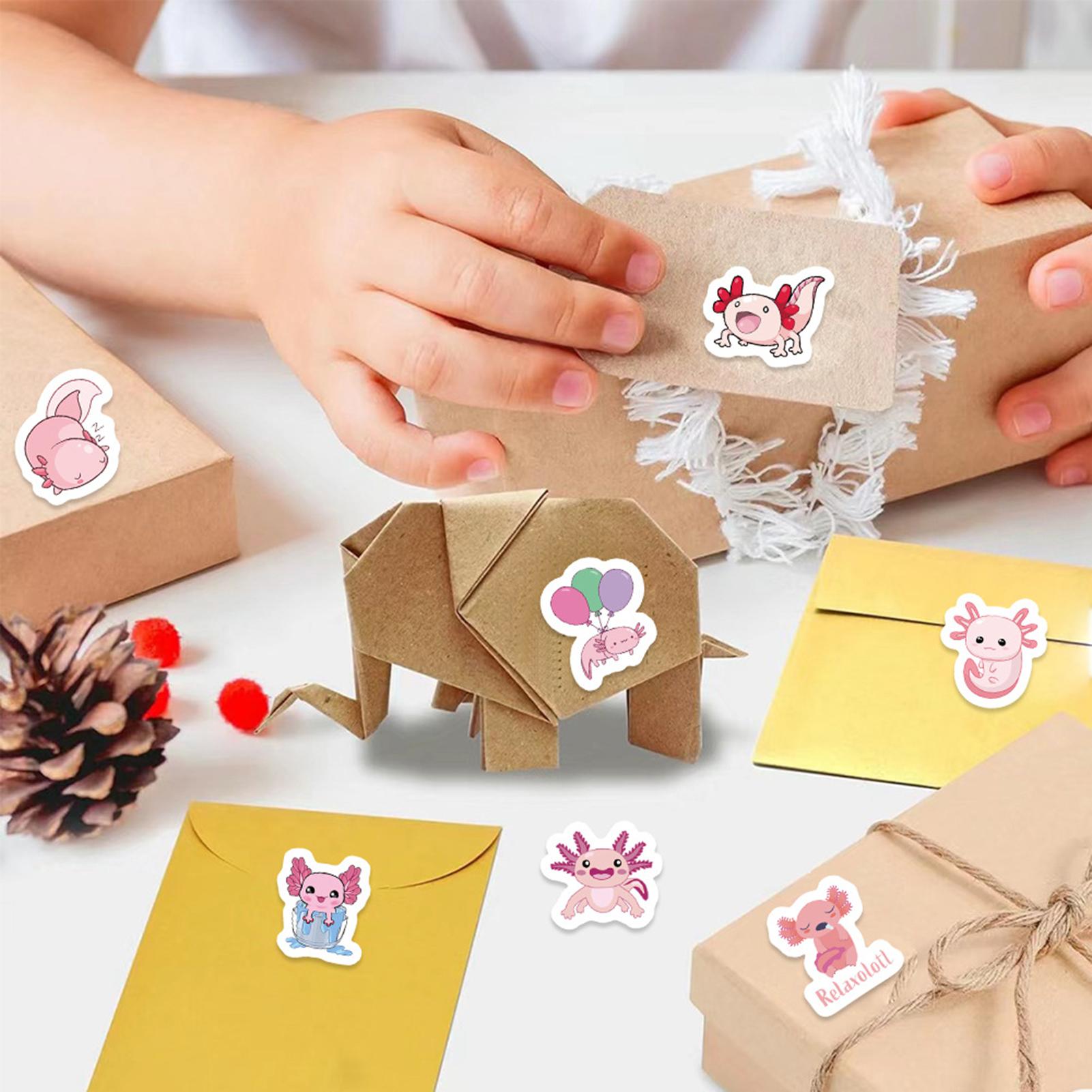 New 500-Sheet Axolotl Stickers - Waterslide Decal Paper recensie en prijs