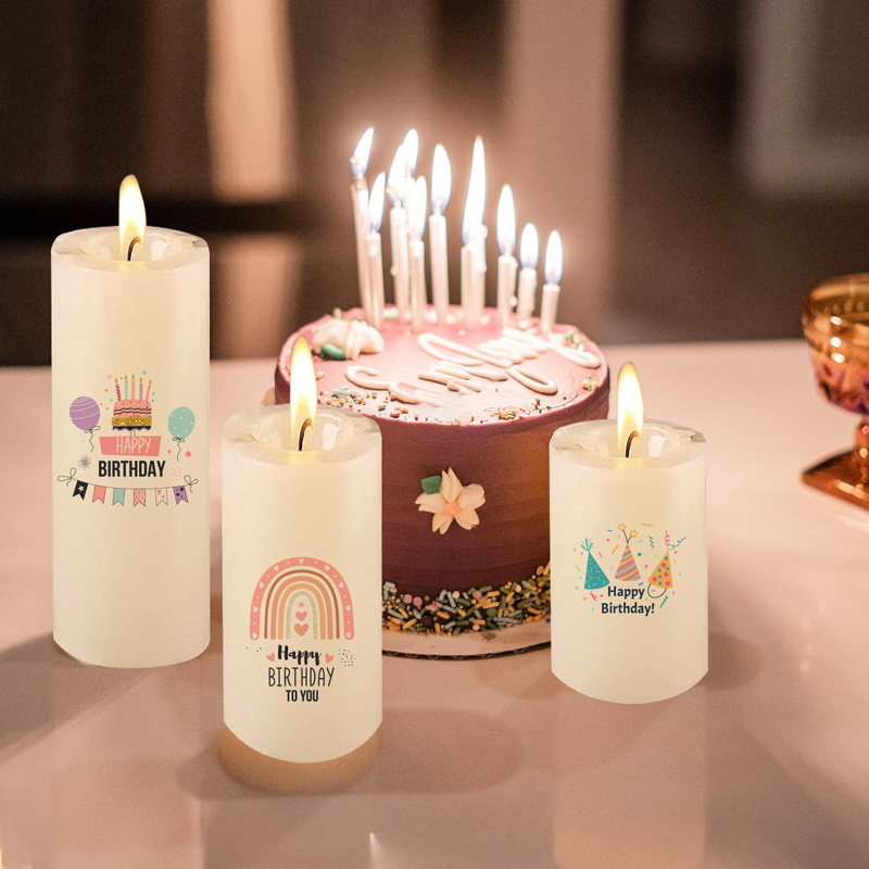 Birthday Candle Stickers Water - Waterslide Decal Paper recensie en prijs