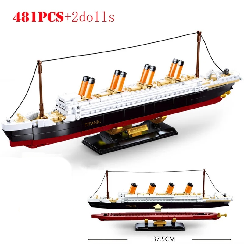 481pcs2401pcs RMS Titanic Ship - Model Kit Titanic recensie en prijs