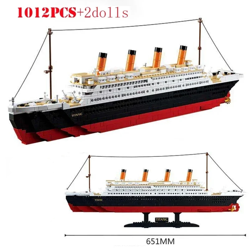 481pcs2401pcs RMS Titanic Ship - Model Kit Titanic recensie en prijs
