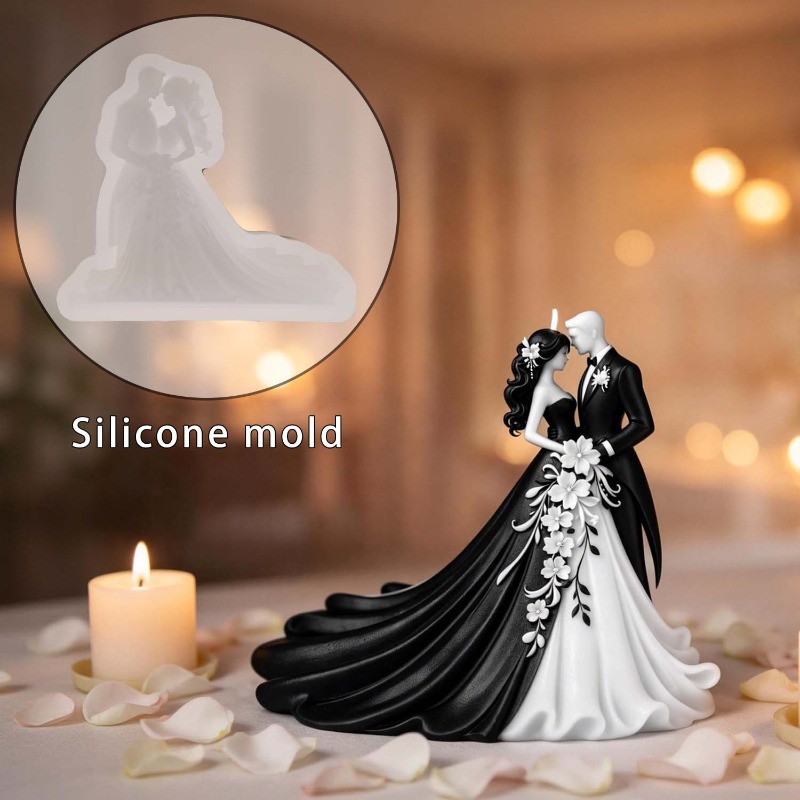 Newlywed Couple Wedding Dress  - Model Kit Cement recensie en prijs