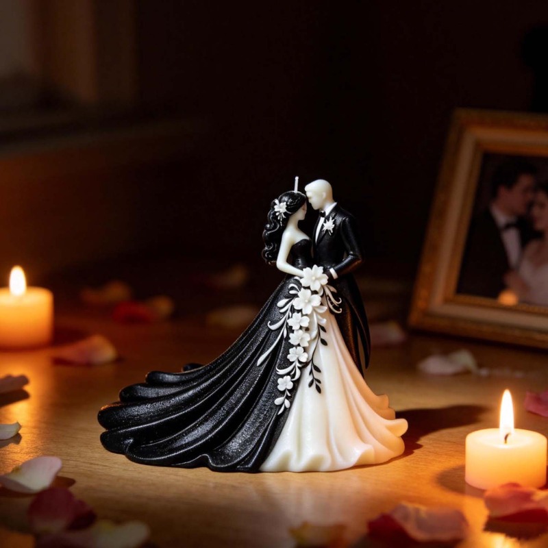 Newlywed Couple Wedding Dress  - Model Kit Cement recensie en prijs