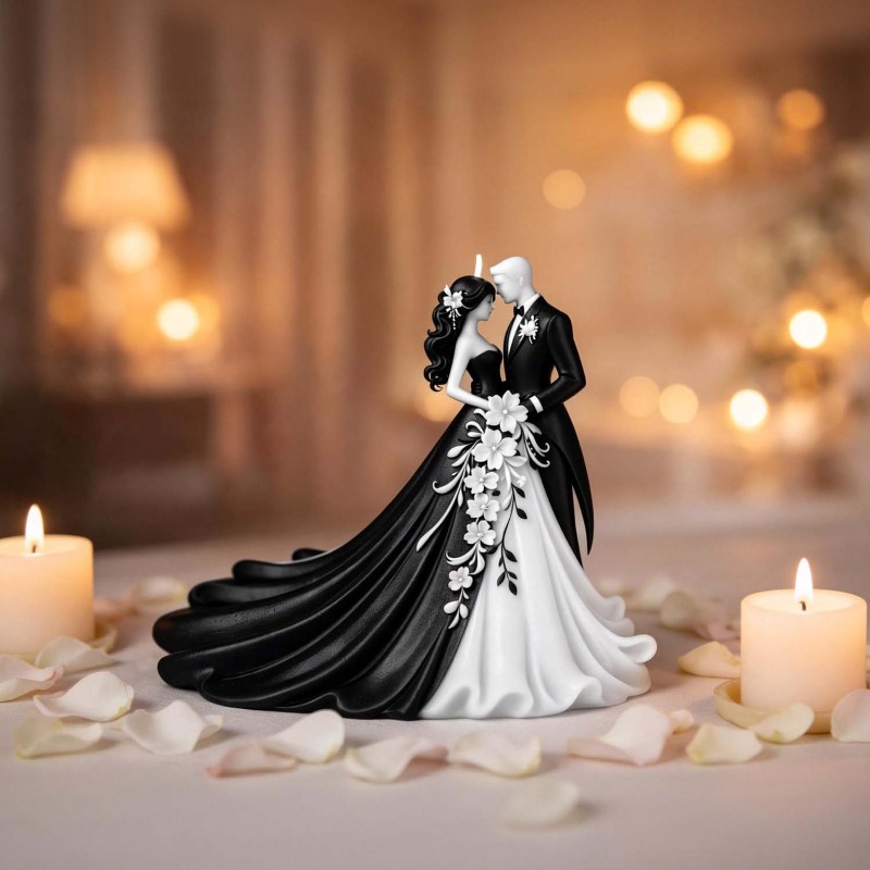 Newlywed Couple Wedding Dress  - Model Kit Cement recensie en prijs