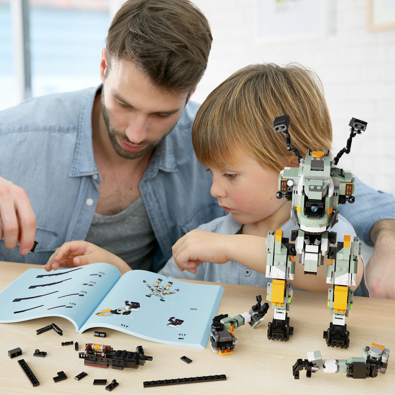 Moc Titanfalls BT-7274 Vanguar - Model Kit Titanic recensie en prijs