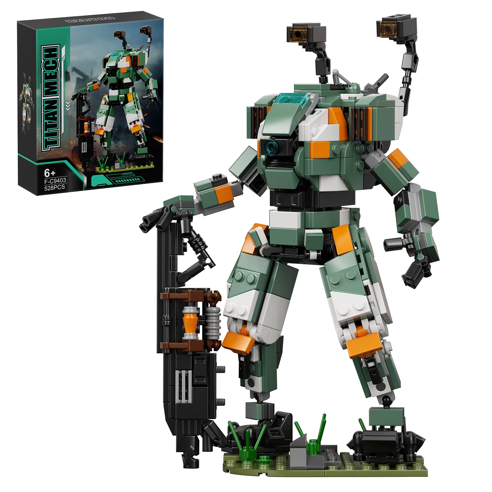 Moc Titanfalls BT-7274 Vanguar - Model Kit Titanic recensie en prijs