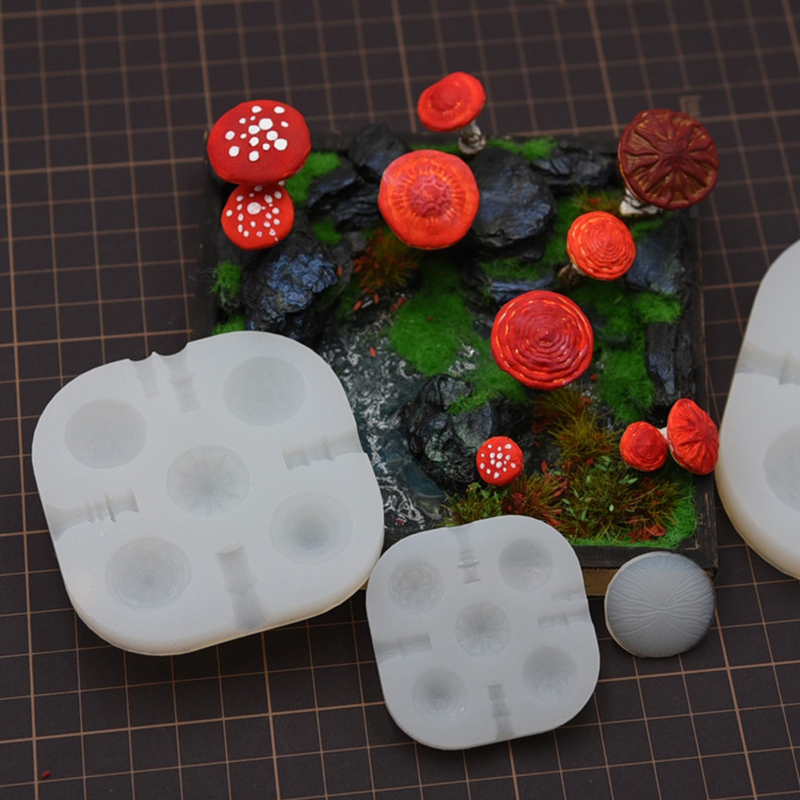 2pcs/set Mini Mushroom Silicon - Model Kit Tool recensie en prijs