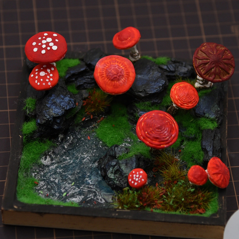 2pcs/set Mini Mushroom Silicon - Model Kit Tool recensie en prijs