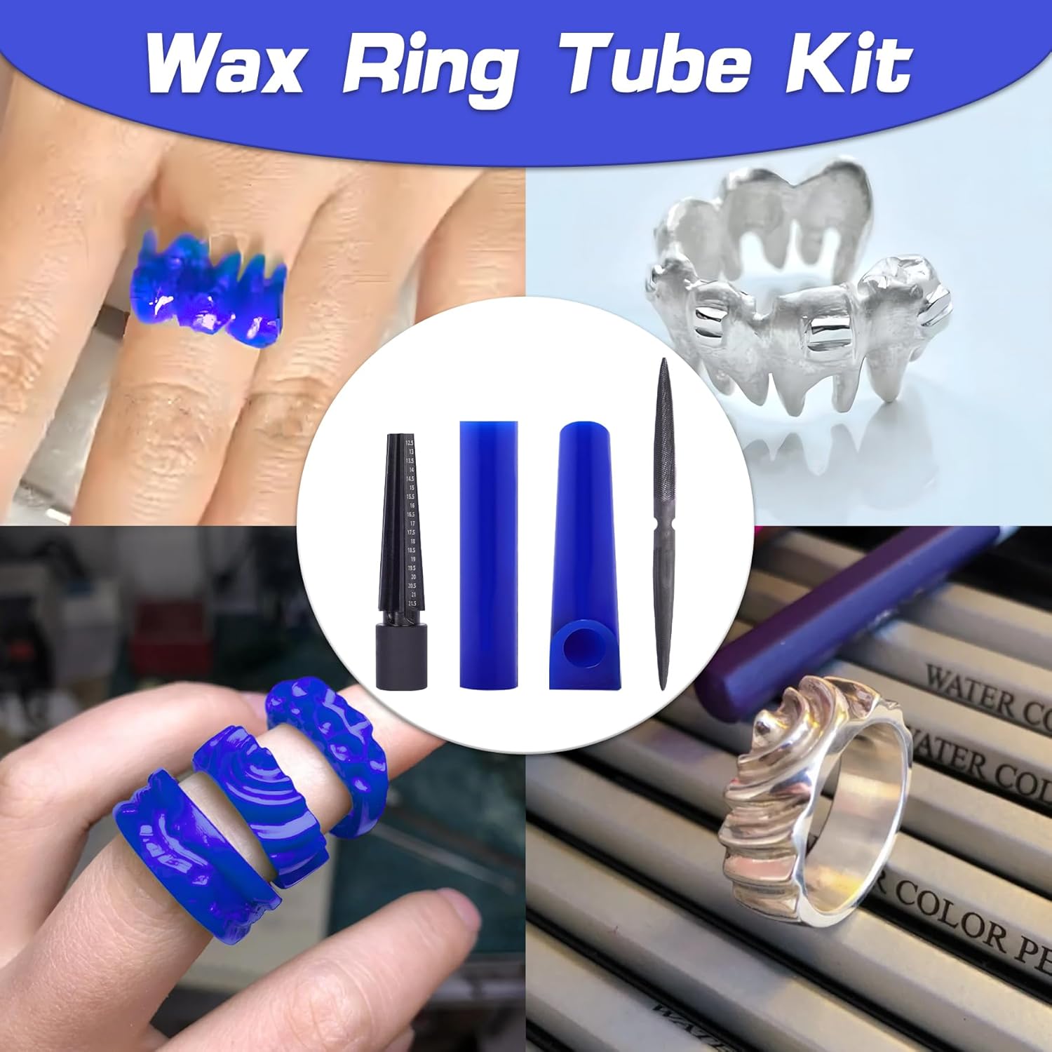 4Pcs/Set Professional Wax Ring - Youtube Model Kit recensie en prijs